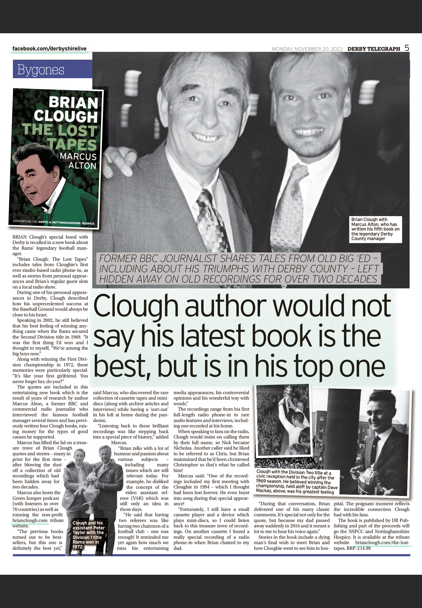 Brian Clough - The Lost Tapes