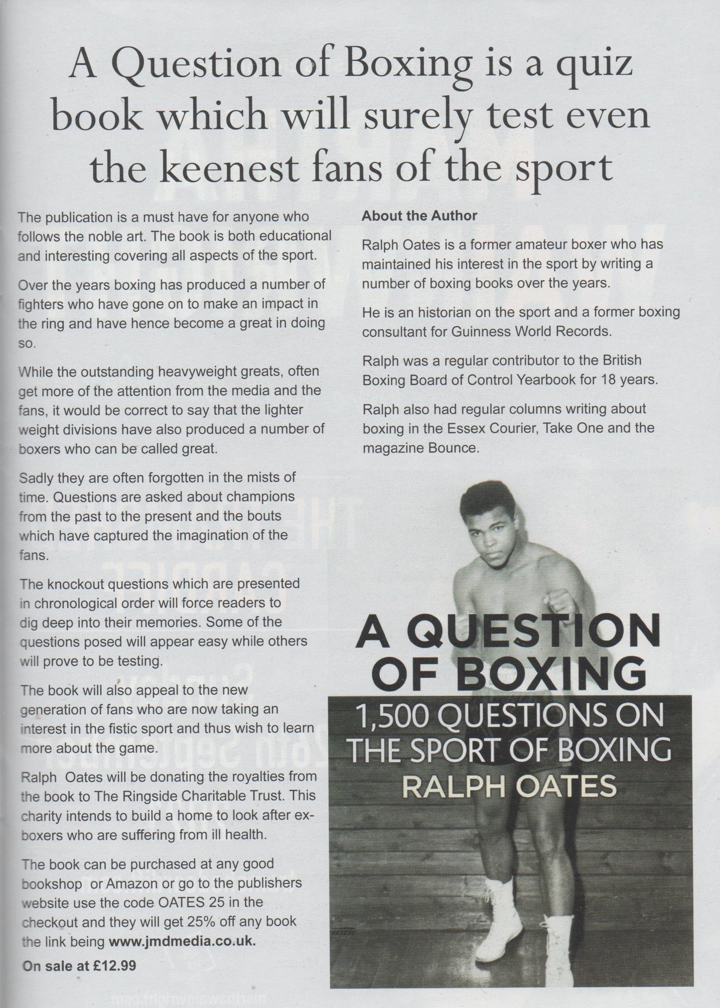 A Question of Boxing - 1500 questions on the sport of Boxing